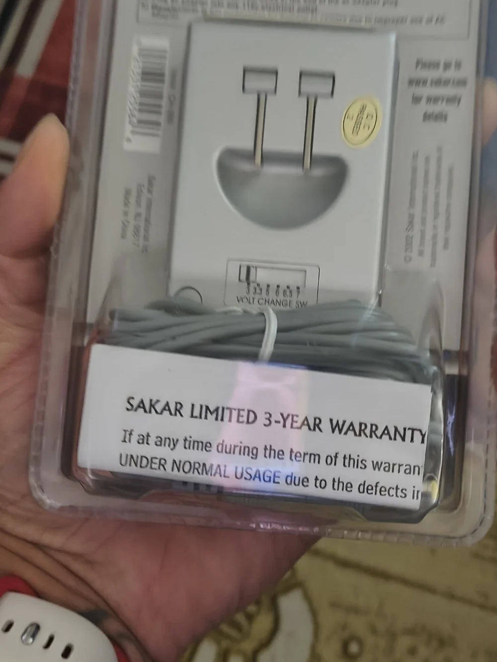 AC Adapter Switching Power Supply - Silver and Yellow